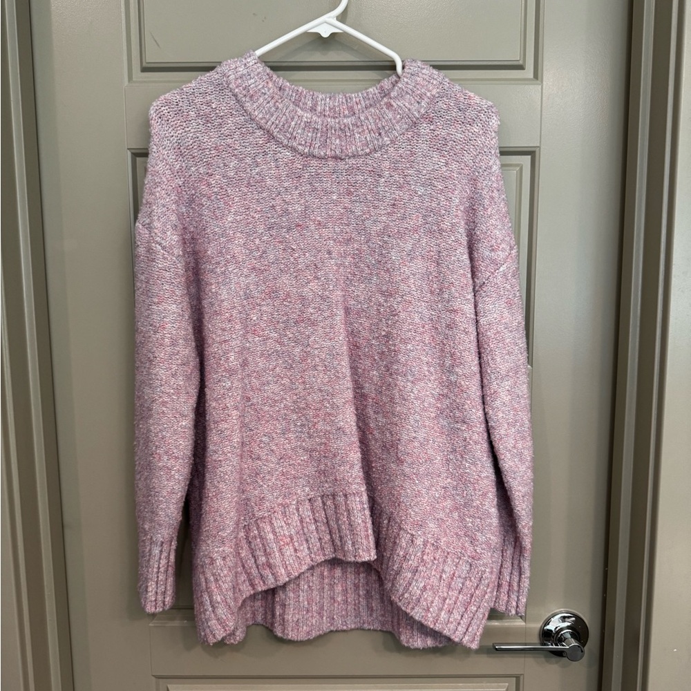 Old Navy Pink Cowl Neck Sweater